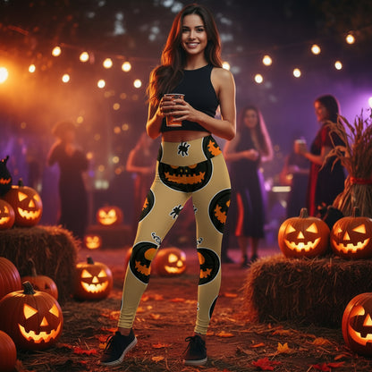 Women's Fashion Halloween Digital Printing Skinny Leggings