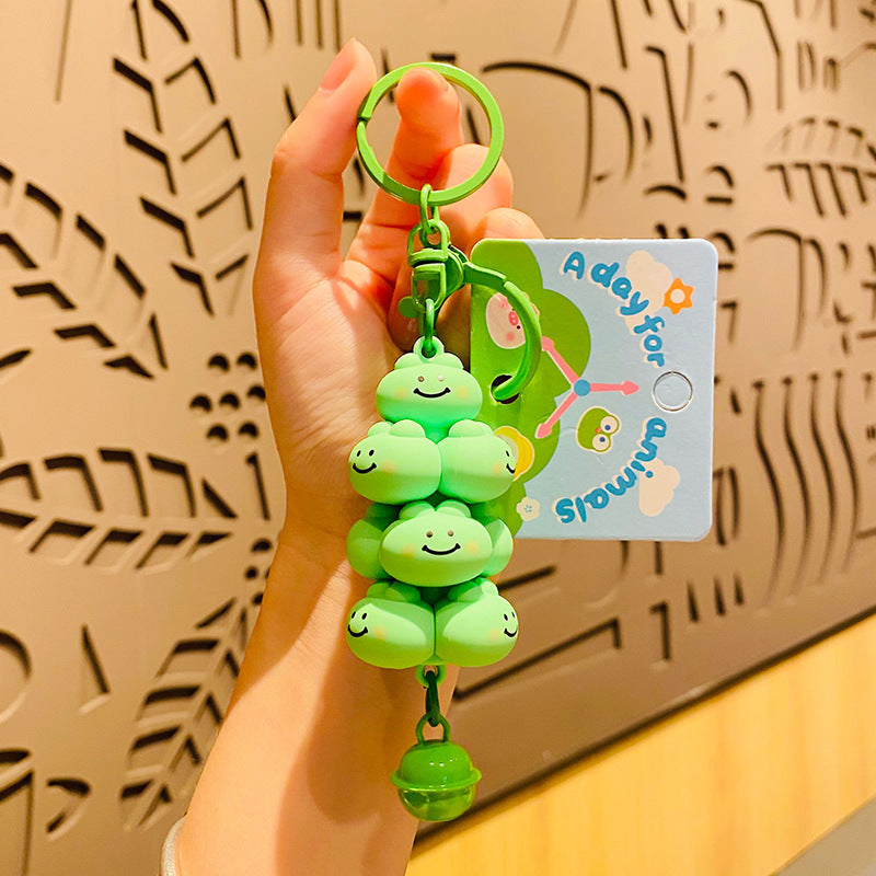 Car Chain Fashion Keychain A Pair Of Handbag Pendant