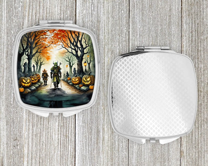 Orcs Spooky Halloween Compact Mirror