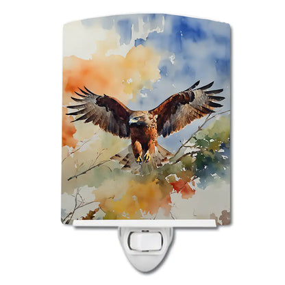 Hawk Ceramic Night Light