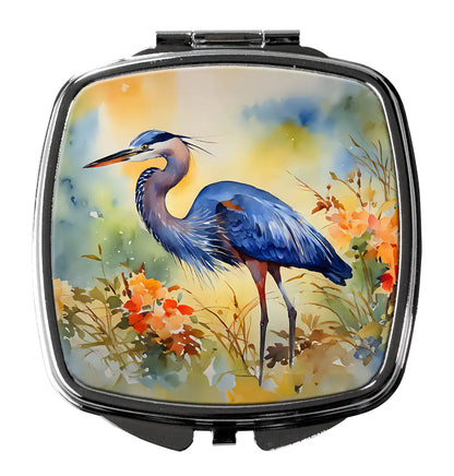 Blue Heron Compact Mirror