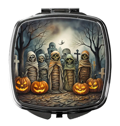 Mummies Spooky Halloween Compact Mirror