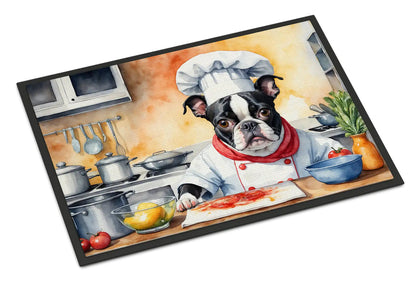 Boston Terrier The Chef Doormat