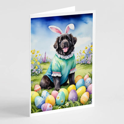 Newfoundland Easter Egg Hunt Greeting Cards Pack of 8