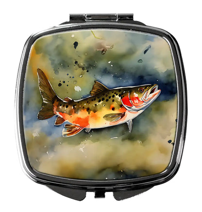 Brook Trout Compact Mirror