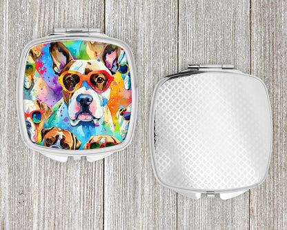 Boxer Hippie Dawg Compact Mirror