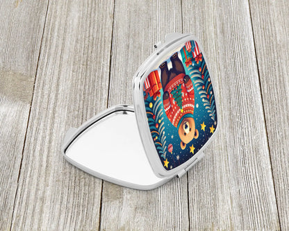 Bear Christmas Compact Mirror