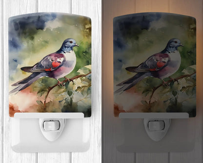 Pigeon Ceramic Night Light