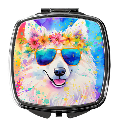 Samoyed Hippie Dawg Compact Mirror