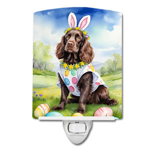 Boykin Spaniel Easter Egg Hunt Ceramic Night Light