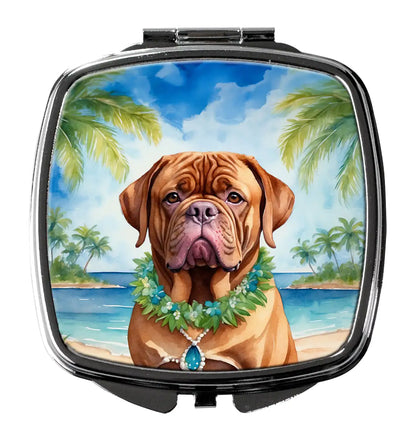 Dogue de Bordeaux Luau Compact Mirror