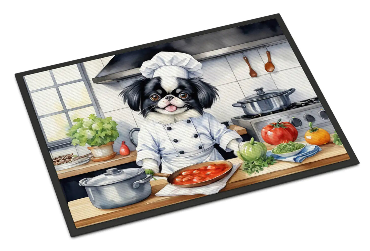 Japanese Chin The Chef Doormat