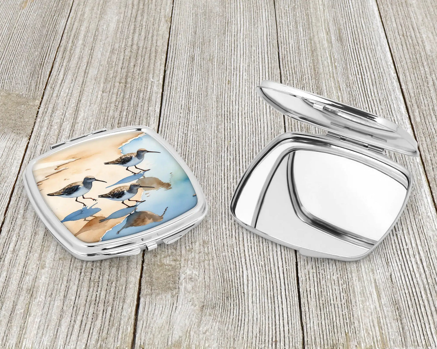 Sandpipers Compact Mirror