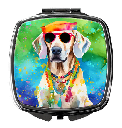 Weimaraner Hippie Dawg Compact Mirror