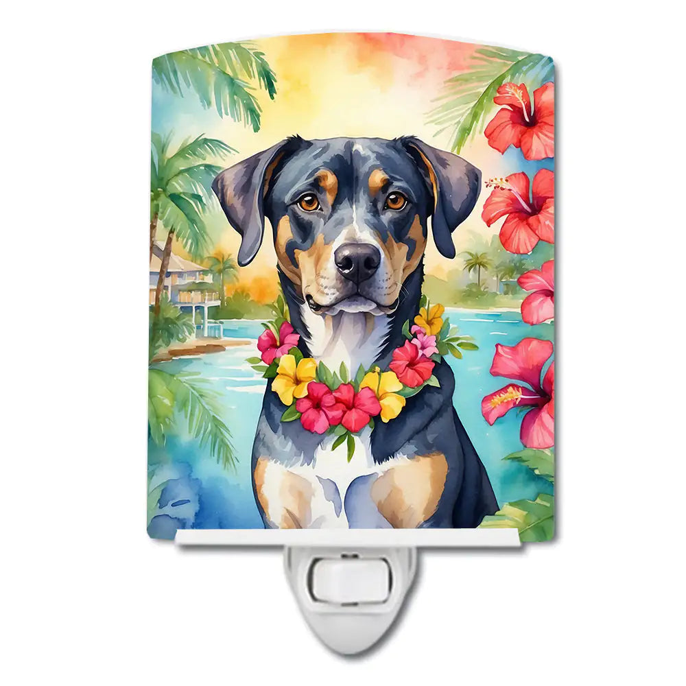 Catahoula Luau Ceramic Night Light