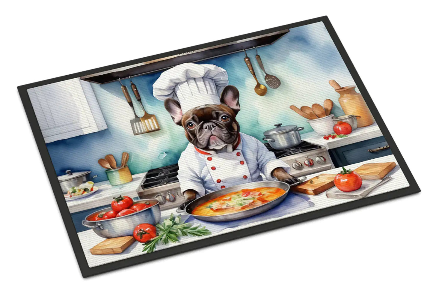 French Bulldog The Chef Doormat