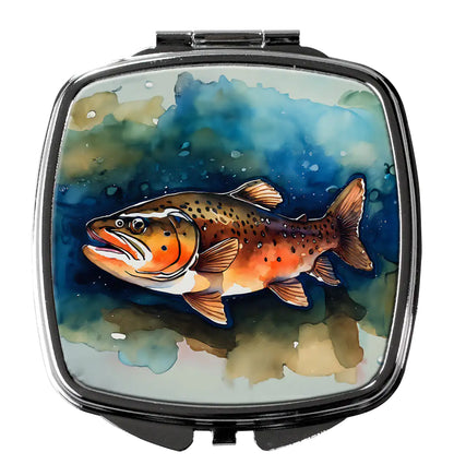 Brown Trout Compact Mirror