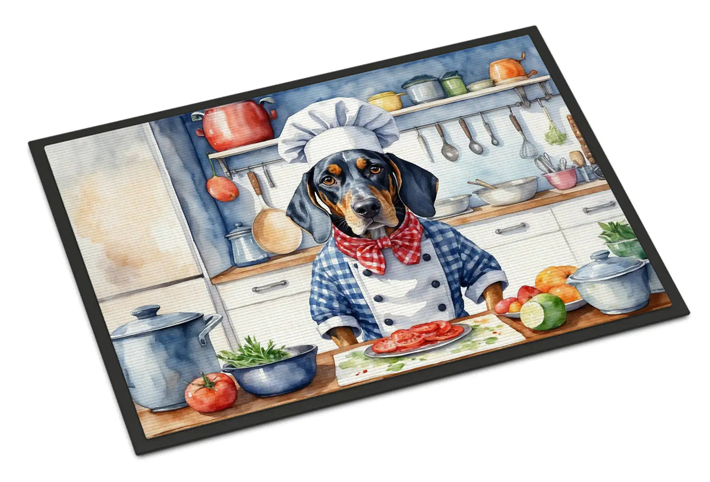 Bluetick Coonhound The Chef Doormat