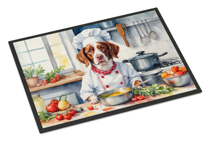 Brittany Spaniel The Chef Doormat