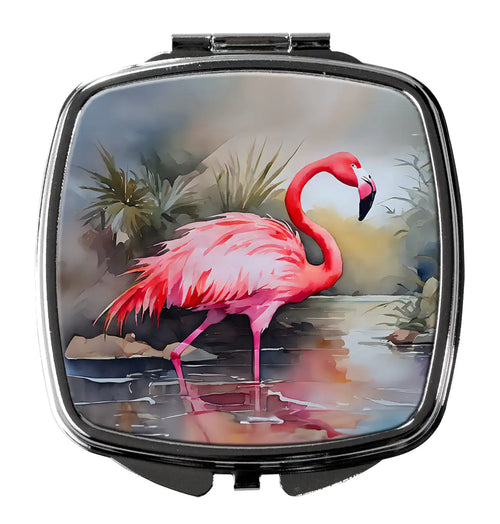 Flamingo Compact Mirror