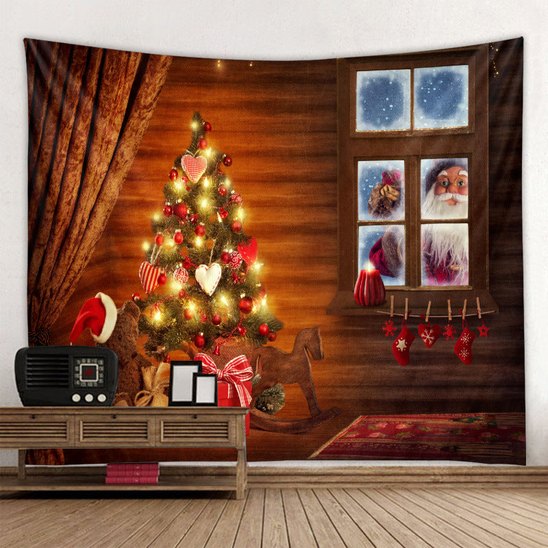 Tapestry Christmas Festive Festive Decoration Cloth