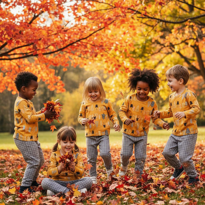 Children Plus Velvet Warm Clothing Winter Boys And Girls