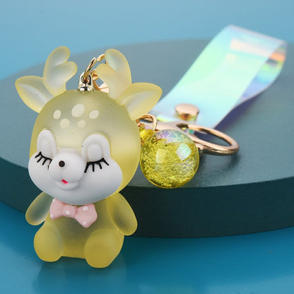 Scrub Sika Glow n Dark Deer Keychains