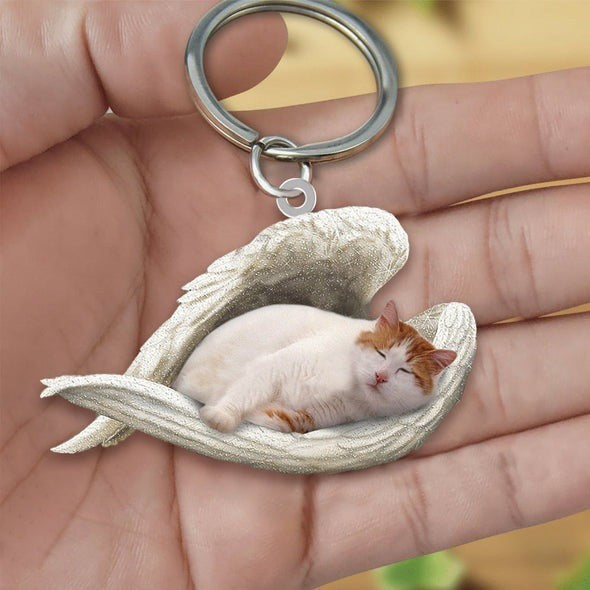 Transparent Acrylic Creative Cute Dog Car Key Pendant