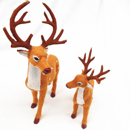 Christmas deer simulation layout props decorations