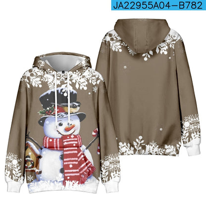 Christmas Snowman Personalized Printed Sweater