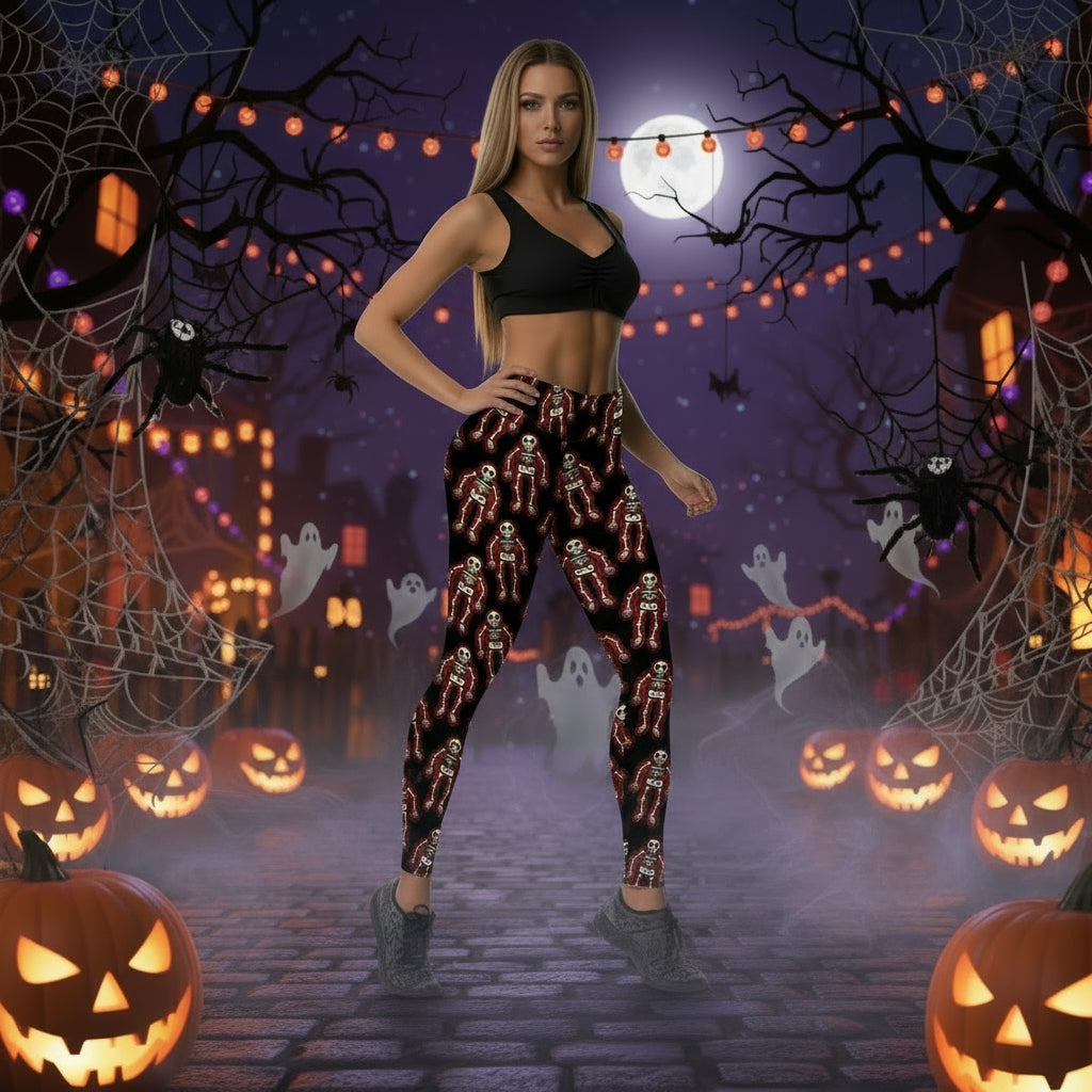 Women's Halloween Character Print Leggings