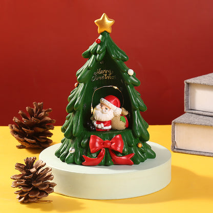 Christmas Tree Luminous Ornaments Scene Layout Decoration