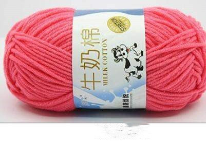 1 Pc Knitting Crochet Milk Soft Baby Cotton Wool Yarn 50g