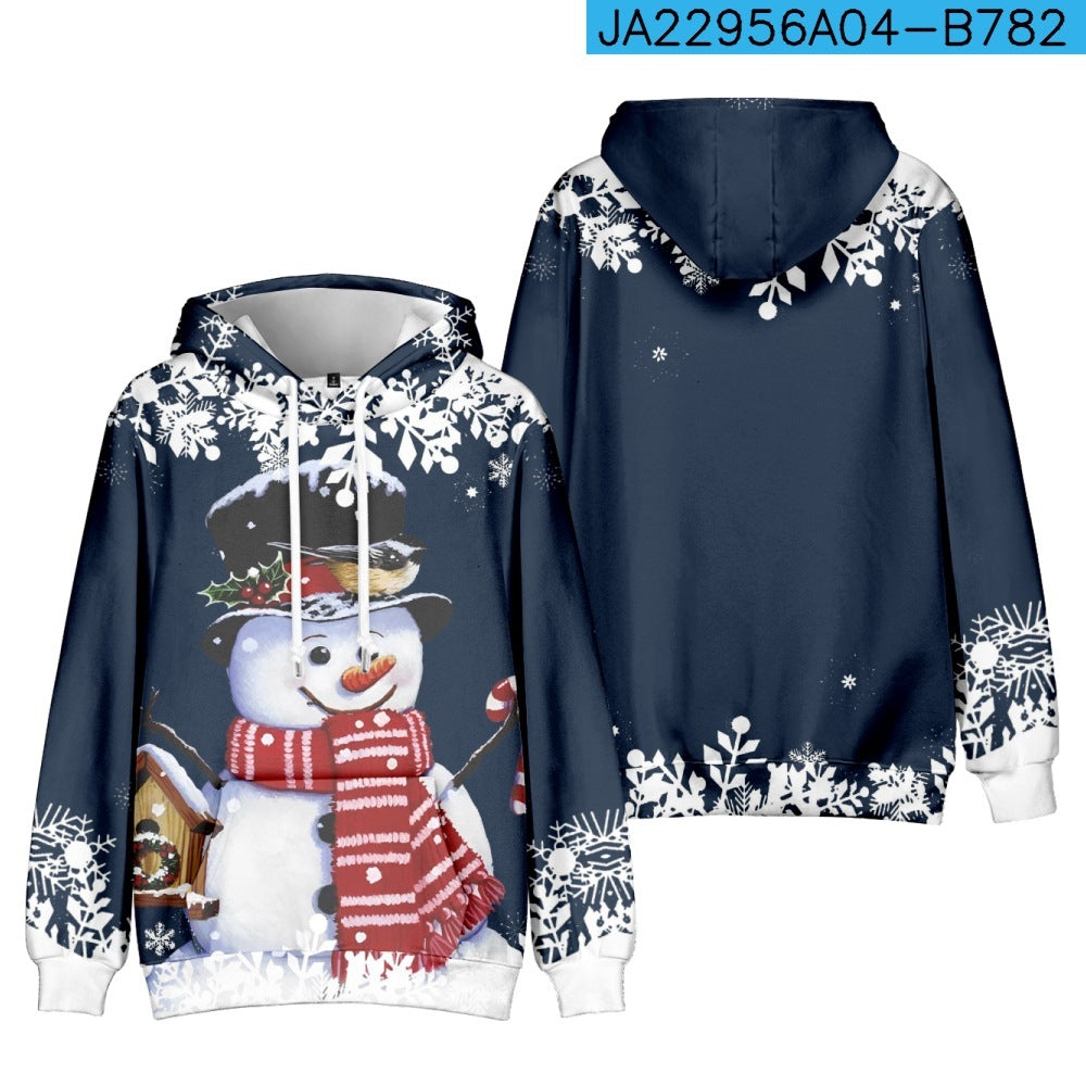 Christmas Snowman Personalized Printed Sweater