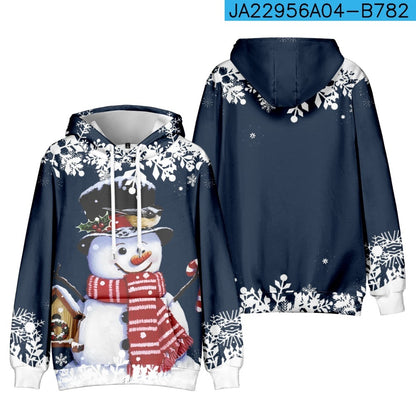 Christmas Snowman Personalized Printed Sweater