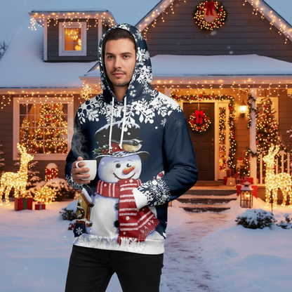 Christmas Snowman Personalized Printed Sweater