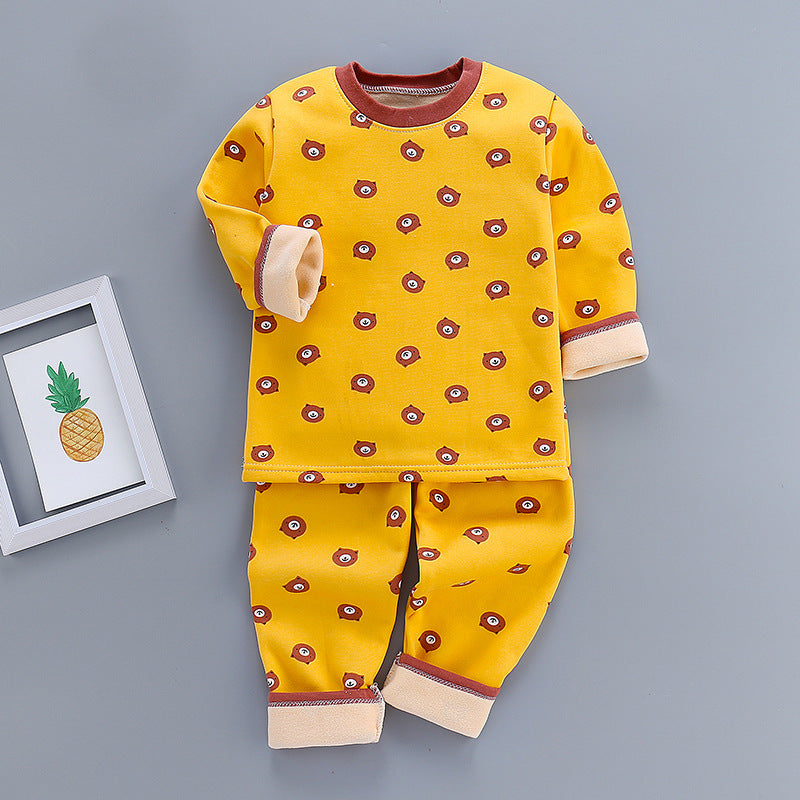 Thickened Thermal  For Boys, Girls Autumn, Winter Clothes