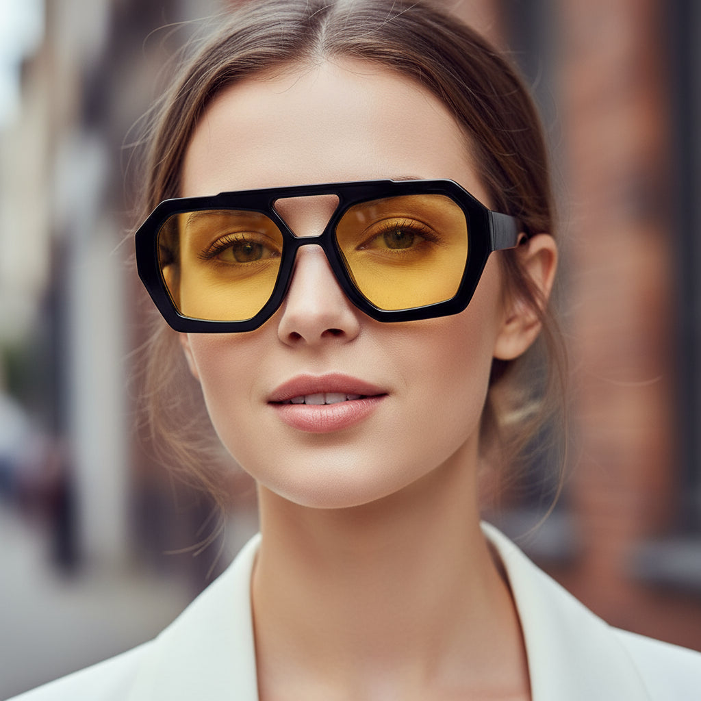 Ins Big Frame Leopard Sunglasses Summer Sunshade Beach Vacation Glasses
