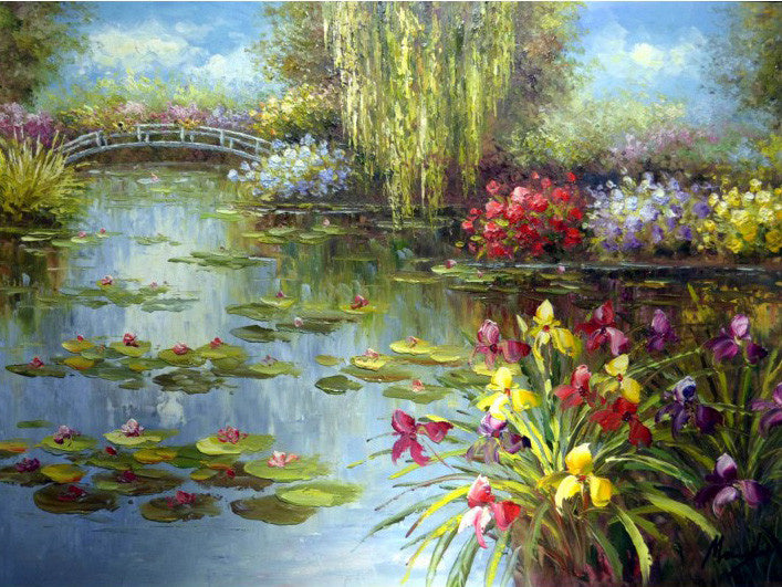 DIY Round Diamond Flower