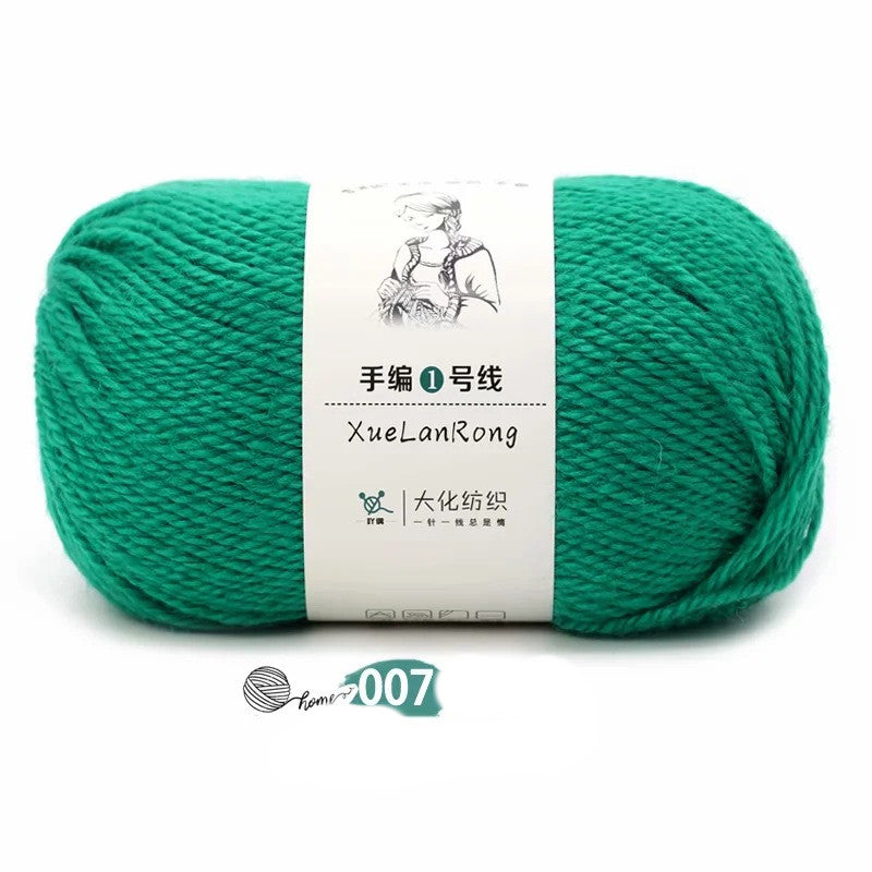 Hand-knitted Scarf Yarn Yarn Ball 4 Strands Of Coarse Wool Diy Yarn