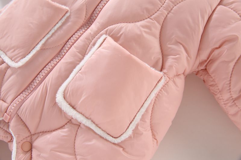 Children's Winter Climbing Clothes With Hooded Insulation