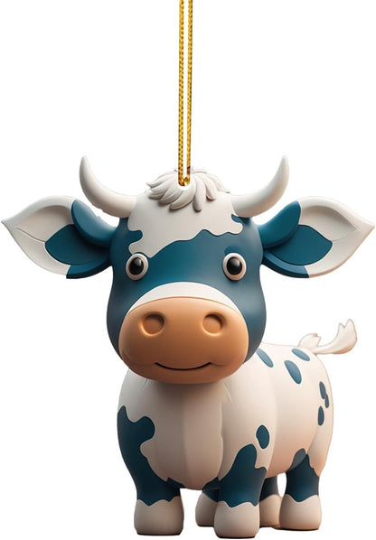 Christmas Tree Pendant Car Rearview Mirror Decoration