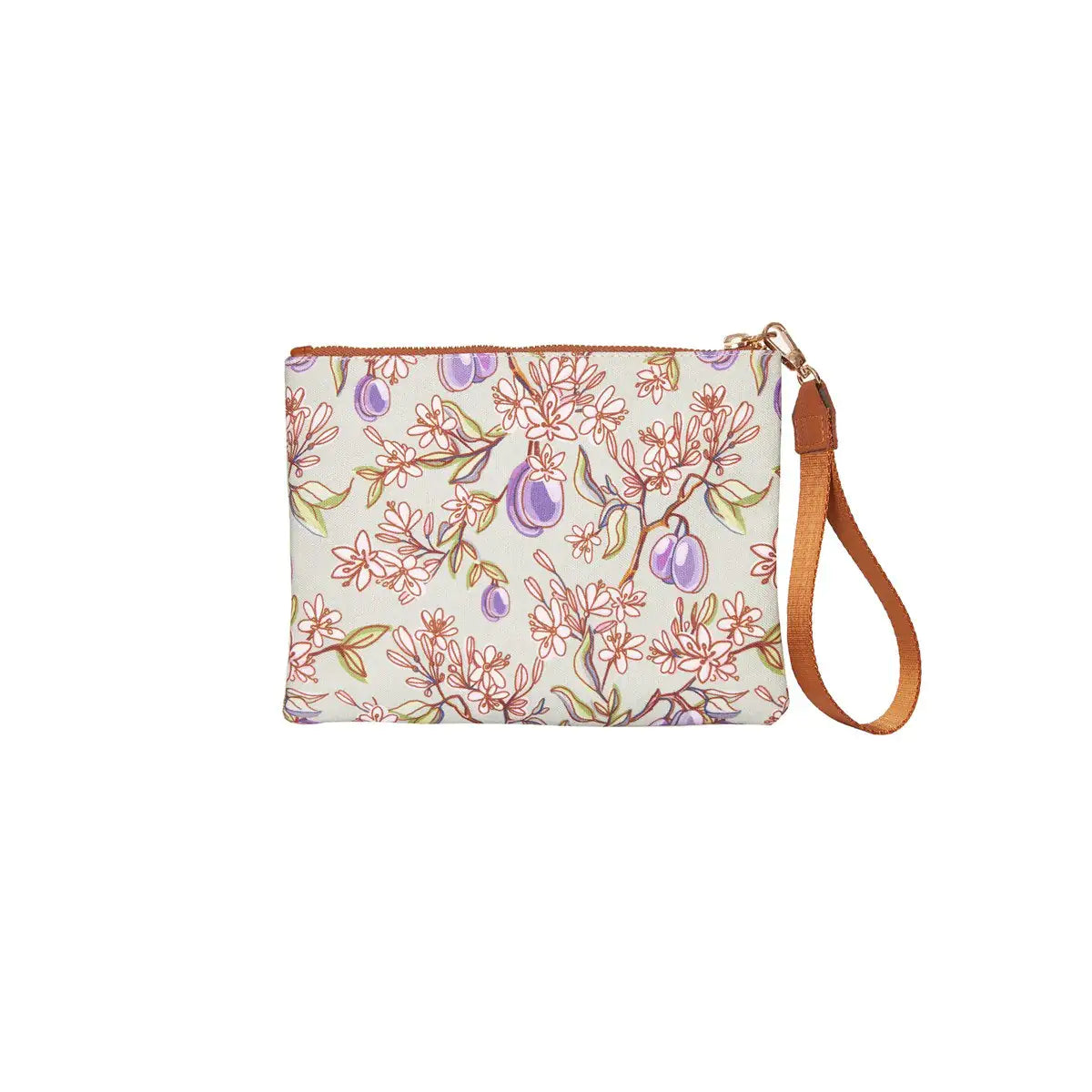 Plums in Bloom Clutch Çanta