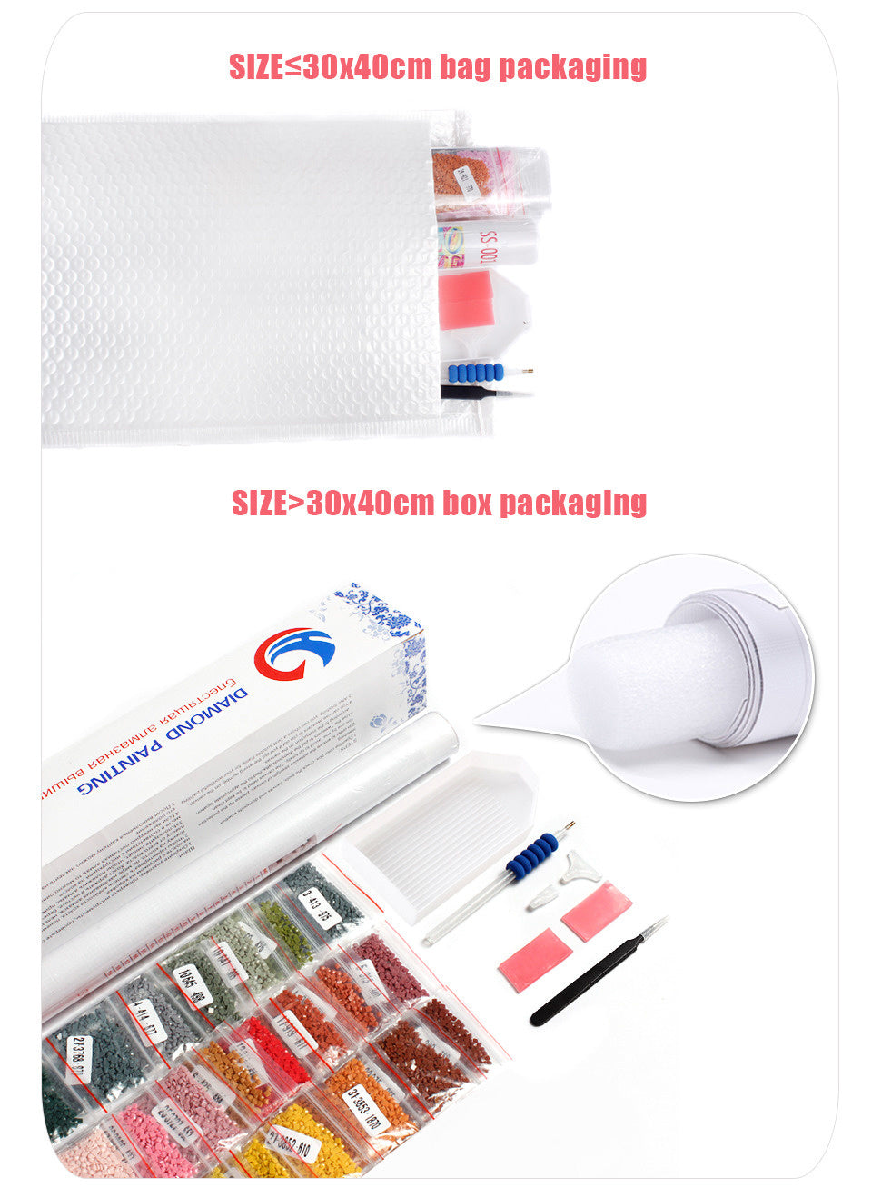 DIY Round Diamond Flower