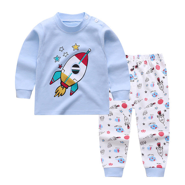 Autumn And Winter Pajamas, Baby Long Sleeves