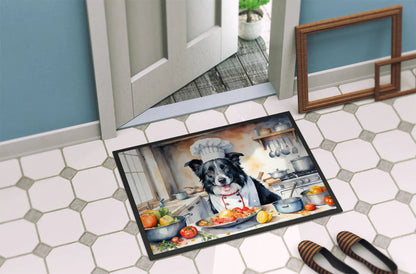 Border Collie The Chef Doormat