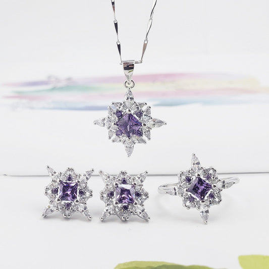 Fashion Sterling Silver Necklace Women's Jewelry
