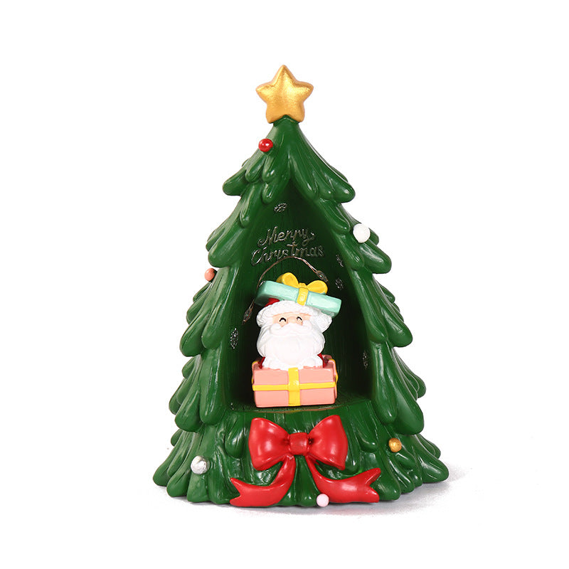 Christmas Tree Luminous Ornaments Scene Layout Decoration