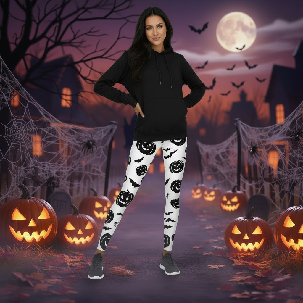 Printed Leggings Halloween Sports Yoga High Stretch Pencil Pants