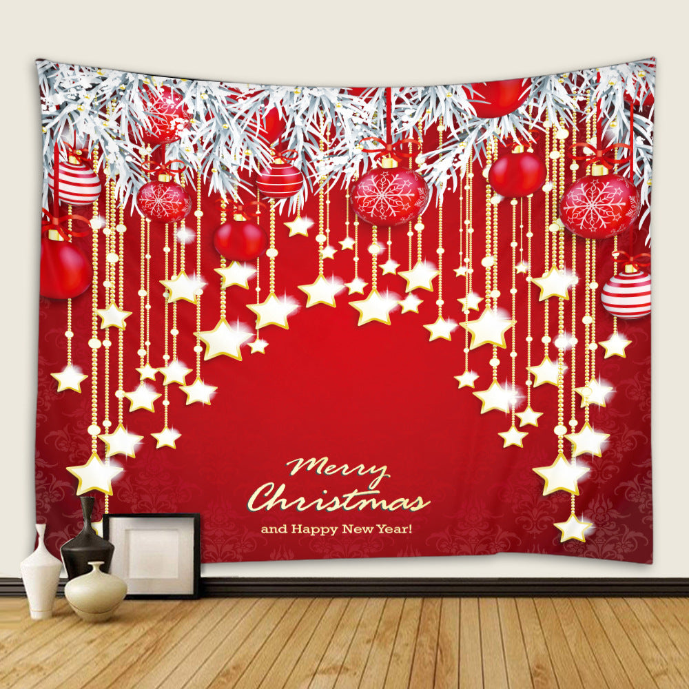 Tapestry Christmas Festive Festive Decoration Cloth